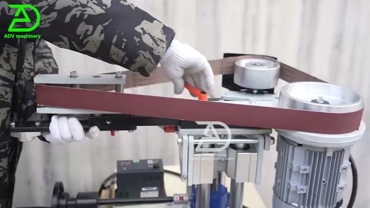 ADV 116-9 Horizontal and Vertical Multipurpose Belt Sander for Industrial Grade Polishing