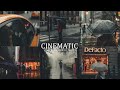 Cinematic preset  lightroom mobile presets  urban preset  cinematic filter  city preset