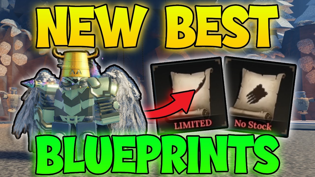 New BEST Blueprint Recipes YOU NEED TO Buy In The Forge! (Roblox The Forge)