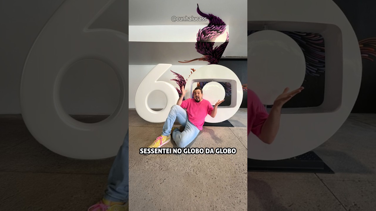 Lucas Cunha nos 60 ANOS DA GLOBO! | @CUNHALUCASS