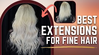What are the BEST Hair Extensions for Baby Fine Hair? @doctoredlocks