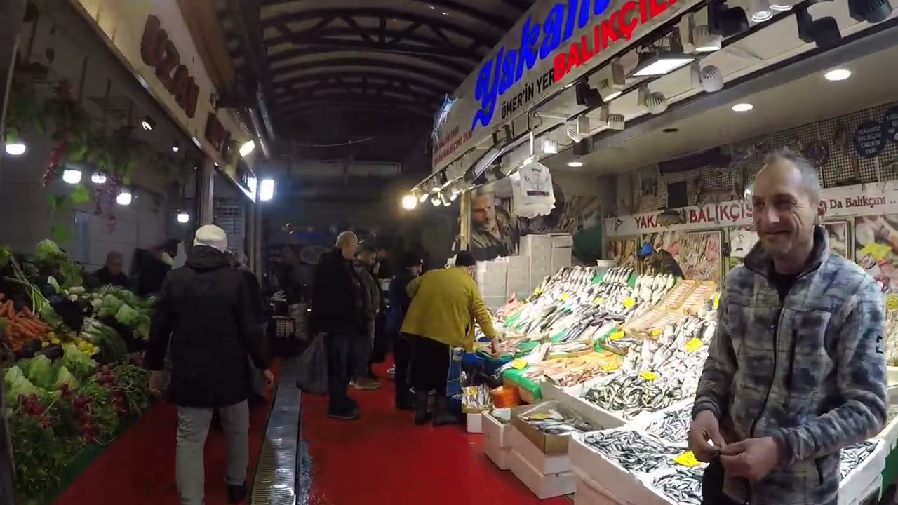 Targ rybny Stambuł Karakoy