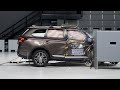 2018 Mitsubishi Outlander passenger-side small overlap IIHS crash test