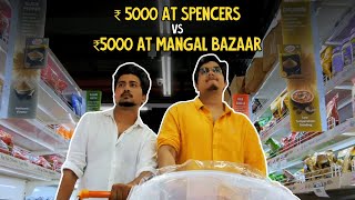 ₹5000 At Spencer's Vs ₹5000 At Mangal Bazaar | Ok Tested