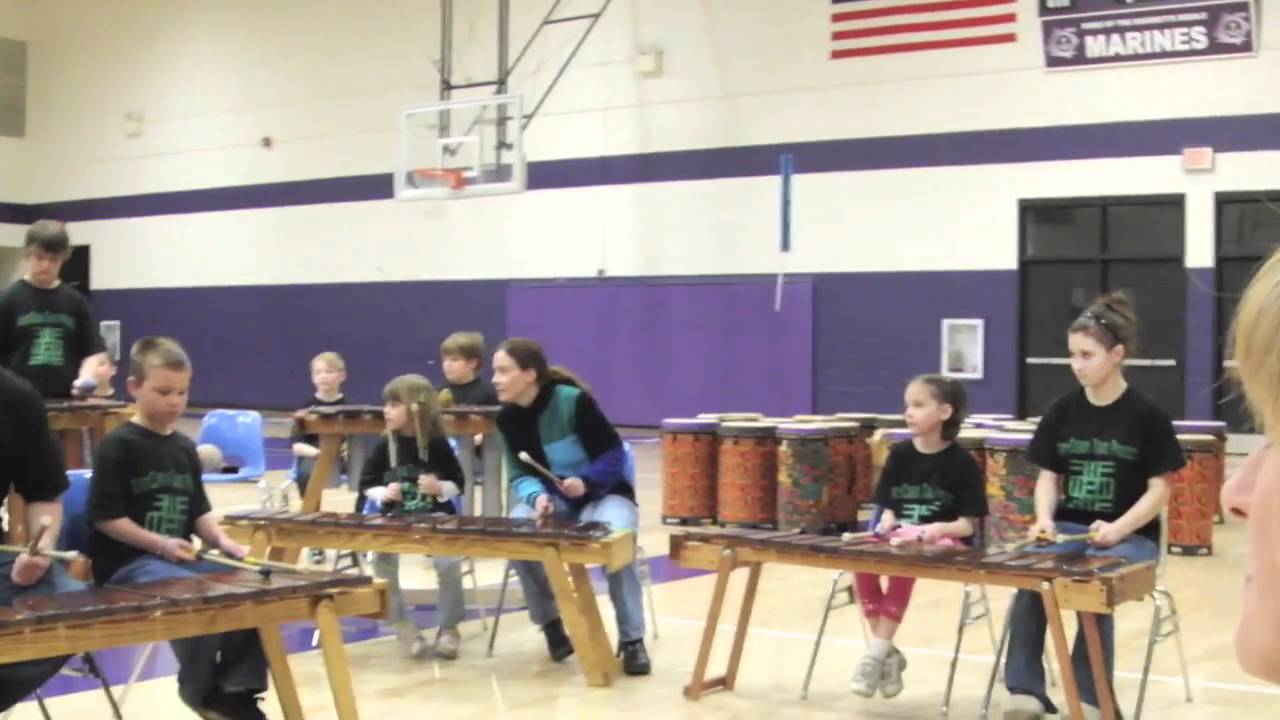 Let the Kids PLay Marimba Mbira Jam Walt Hampton YouTube