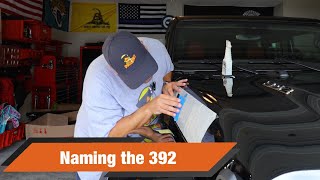Installing Decal on the Jeep Wrangler Rubicon 392 (Wet Method)