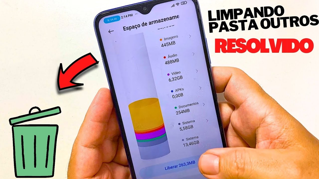📲Como Limpar a Pasta “Outros” em qualquer XIAOMI e Samsung - Liberando ...