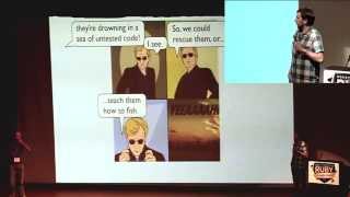 Rocky Mountain Ruby 2011 - Start using Jasmine.  Write better JavaScript.  Profit.