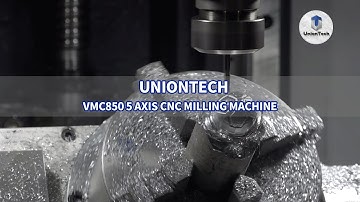 VMC 850 5 axis cnc milling machine #vmc #cncmilling
