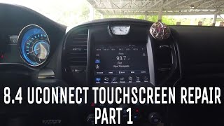 Chrysler 300 8.4 RB5 RE2 Uconnect touchscreen repair (How to)... Part 1