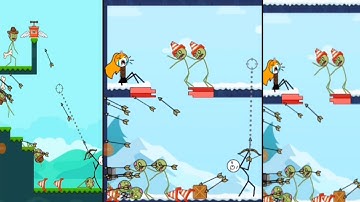 Ragdoll Break: Kick Loser vs Thief Puzzle: topass a level - Satisfying ASMR Gameplay AllLevels