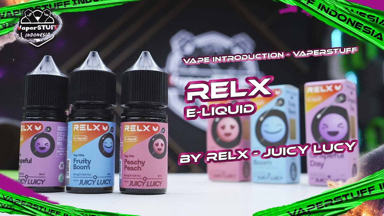 KOLABORASI YANG PAS NIH !! | RELX E - LIQUID BY RELX - JUICY LUCY