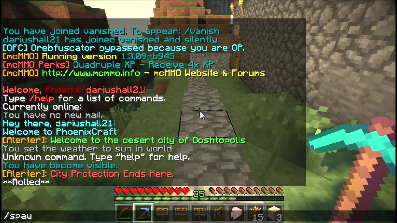 PhoenixCraft Gaming SMP Server Tour - YouTube