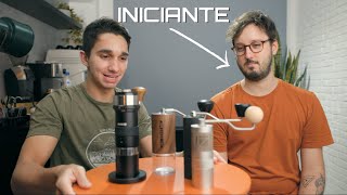 ENTRANDO NO HOBBY: Teste CEGO de MOEDORES com o Leonardo do @MINDTHEHEADPHONE | Não Sou Barista