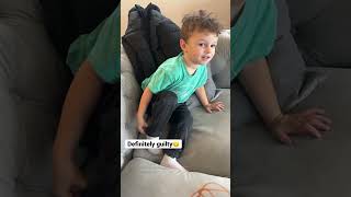 Full The audacity he has to deny it when he’s covered in evidence🤔 #toddlers #momfail #biracialfamily Update