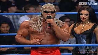 Midajah with Scott Steiner in the Ring on WCW Nitro (Oct. 30, 2000)