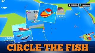 Circle the Fish Gameplay All Levels Walkthrough Android iOS MYN screenshot 2