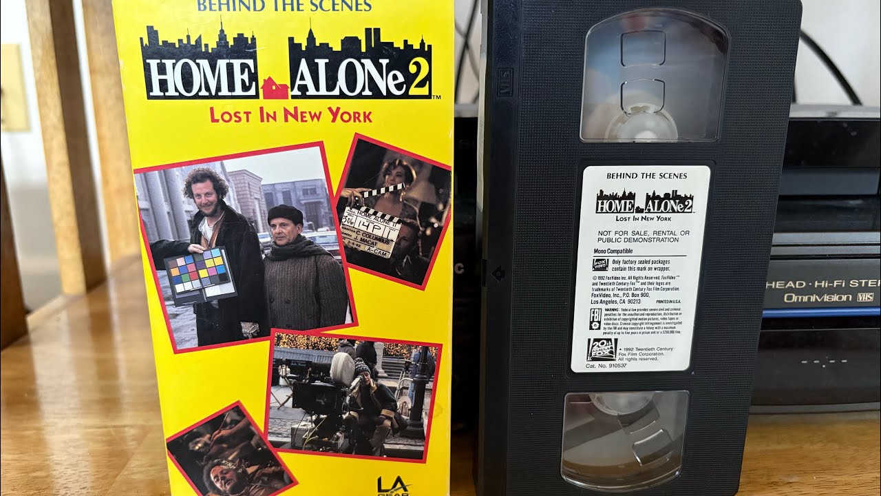 Home Alone 2: Lost in New York - Behind the Scenes (1992 VHS