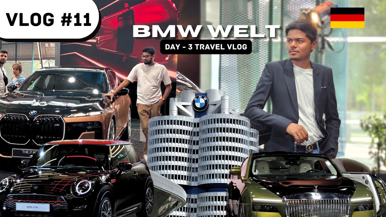 Munich Mein Olympic Park & BMW Welt Exhibition Visit Kiya Or BMW Ki New Cars Experience Kiya