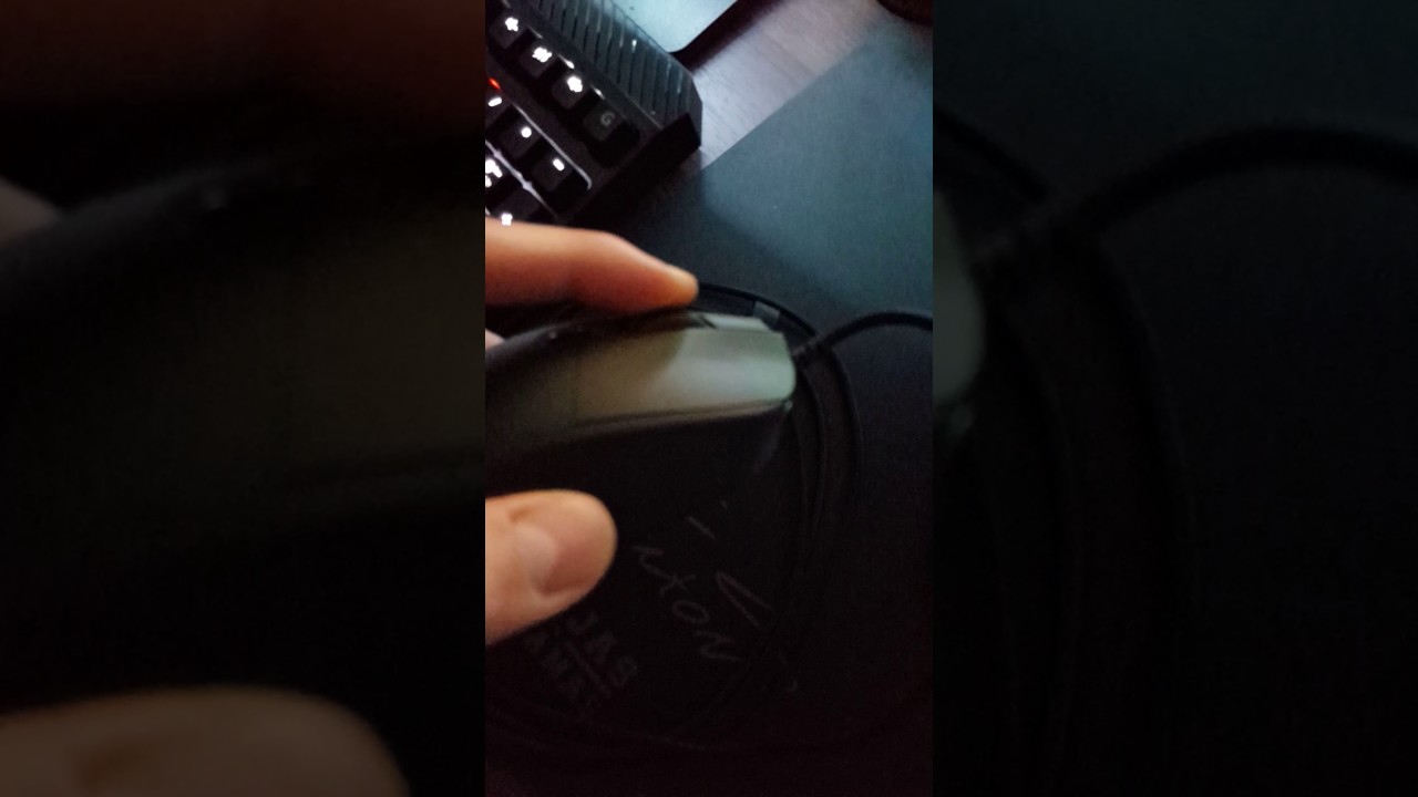 G403 Mouse wheel rattle test