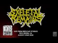 SKELETAL REMAINS – Live at Birdcage Studios 2020