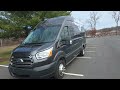 4K Review 2018 Ford Transit 350 Turbo Diesel Virtual Test-Drive & Walk-around