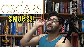 OSCAR SNUBS!! NO AVENGERS!! NO A QUIET PLACE!!