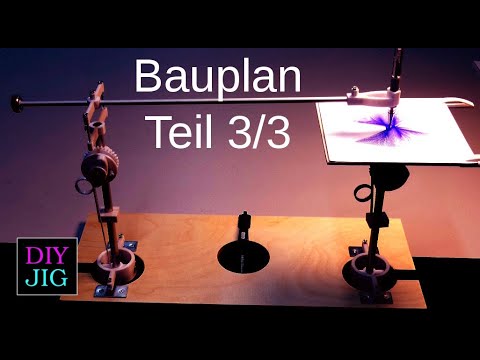 Mini-Harmonograph selber bauen - Bauanleitung Teil 3/3 - DIY JIG