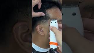 Fast, easy and effective by using kemei 5027 ( original blade but modified ) #kemeihairclipper