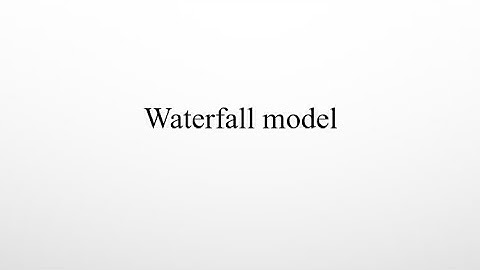 Waterfall Model ||SDLC Models #waterfallmodel #softwaredevelopmentlifecycle