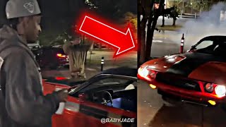 21 Savage Has A Old School Hellcat Challenger