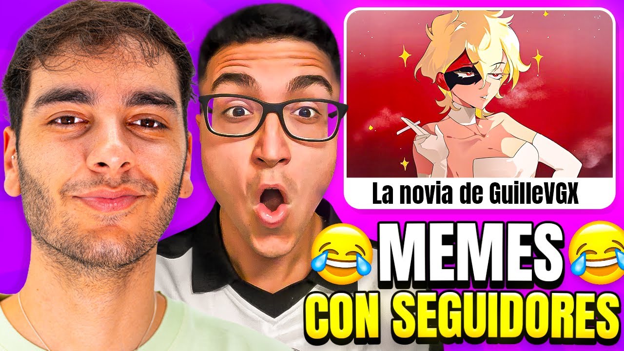 MEMES DE BRAWL STARS CON SEGUIDORES | TREBOR, iKAOSS y GuilleVGX