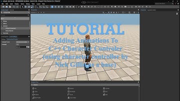 CryENGINE V Tutorial: Adding Animations To C++ Character Controller by Nick Gillin