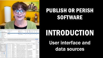 Publish or Perish Demo - Interface & Data sources