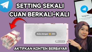 Tutorial Setting Paid Content Cara Posting Media Berbayar Jual Konten Eksklusif di Telegram 2026