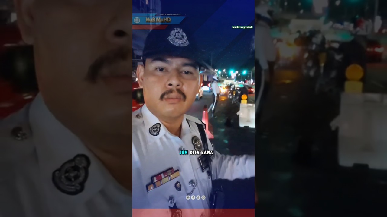 MARAH BETUL ABANG POLIS NI ‼️ RUPANYA INI PUNCANYA #dbkl #jalanrosak #terbaik