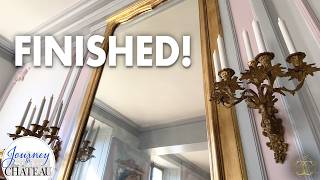 IT IS FINISHED! 🥳 Completing the Restoration of a 17th Century Trumeau Mirror