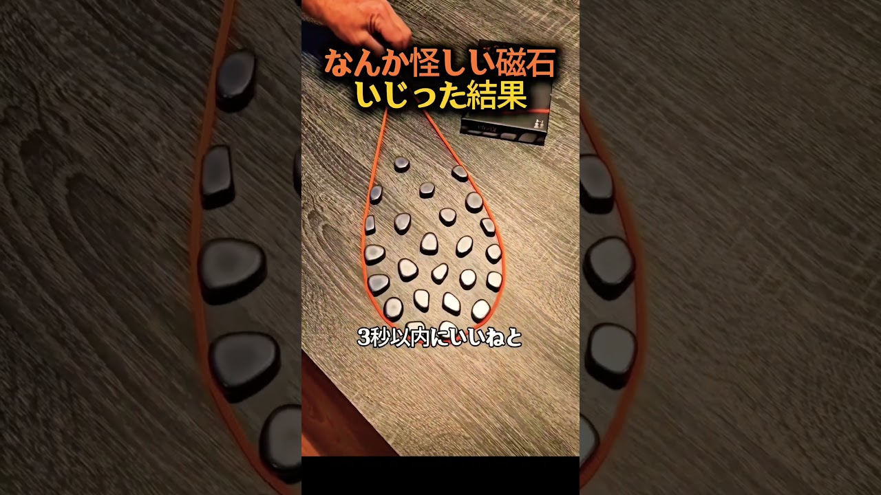 この磁石、絶対触っちゃダメなやつ…