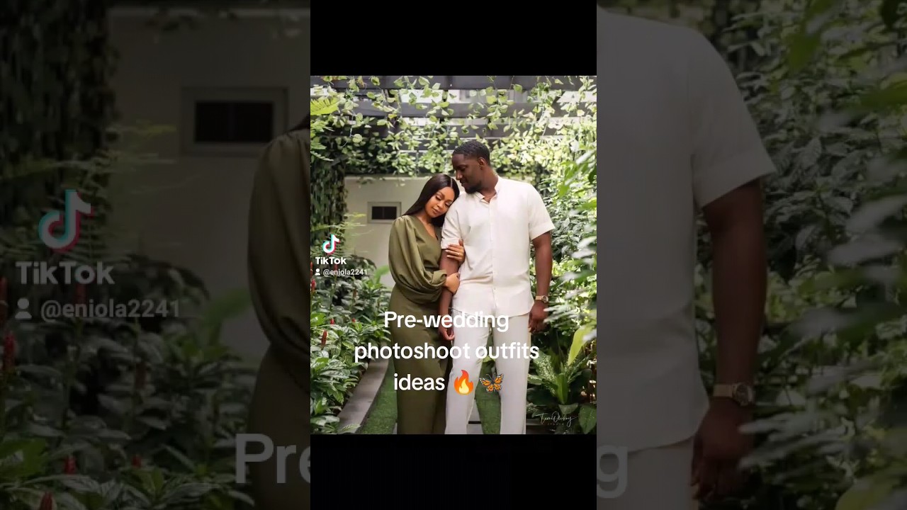 Pre-wedding photoshoot outfits ideas 🦋 