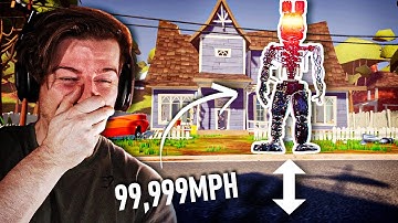 The IGNITED BONNIE Hello Neighbor mod had me CRYING with laughter.