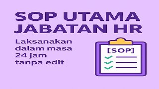 Soft Copy Master SOP Jabatan Sumber Manusia screenshot 4