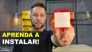 INSTALAÇÃO FÁCIL! Instale um controle de PERSIANA em 2 minutos!