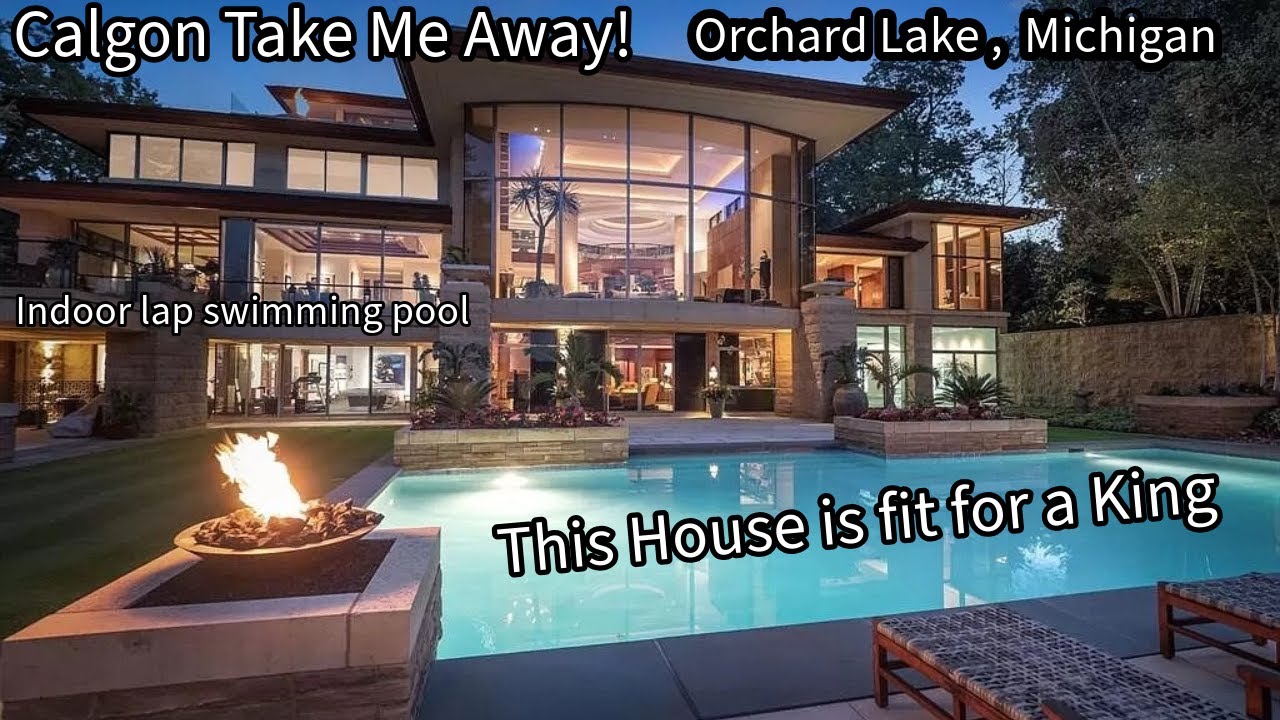 Orchard Lake, Michigan. * Tour a Fully Loaded House with all the goodies.
