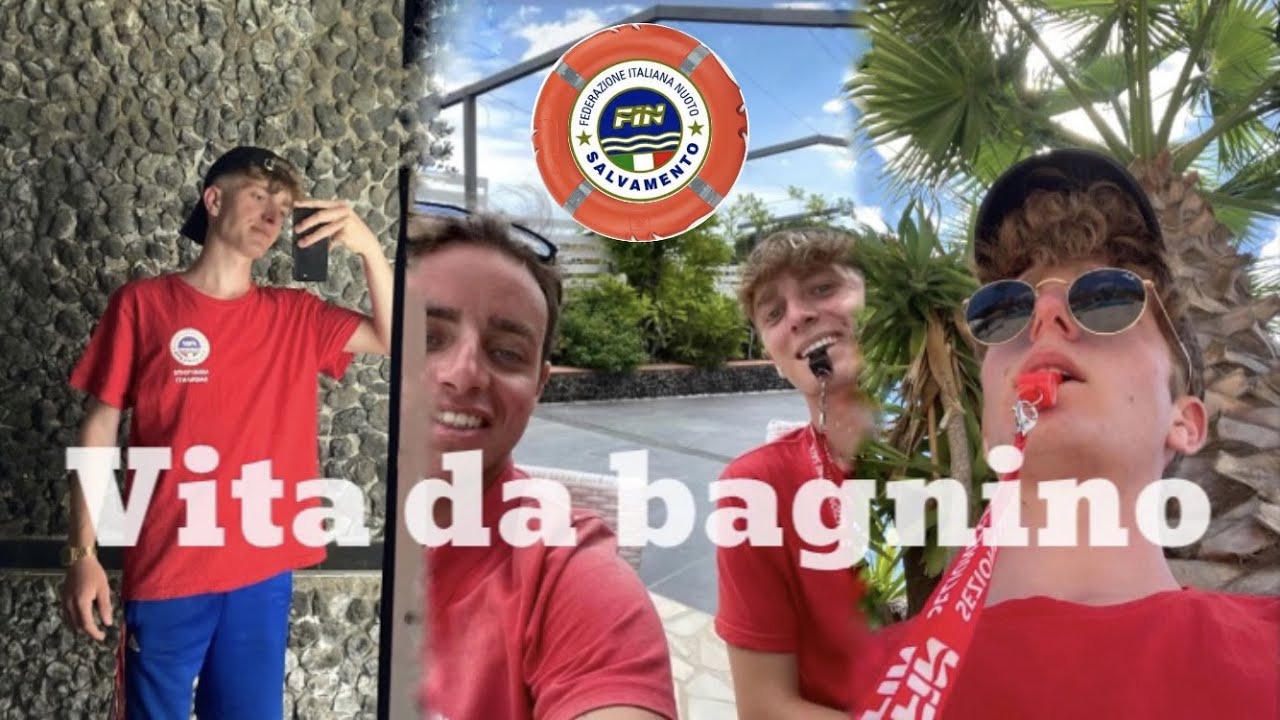Vita da bagnino🏊 ass. bagnanti🌊