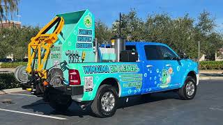 Truck Mounted Bin Washer // Sparkling Bins