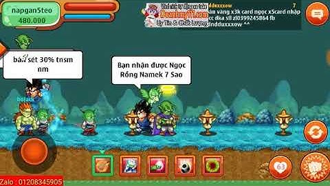 Cho nick ngọc rồng namec 11ty sức mạnh cực víp