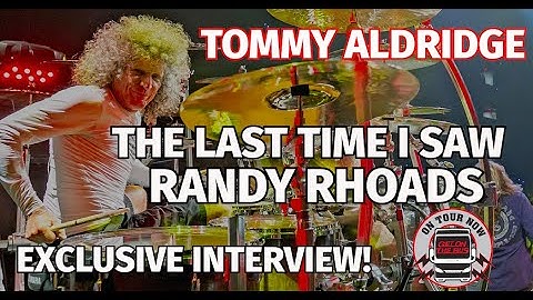 WHAT REALLY HAPPENED THE DAY RANDY RHOADS DIED - Tommy Aldridge Tells All  "I was there"