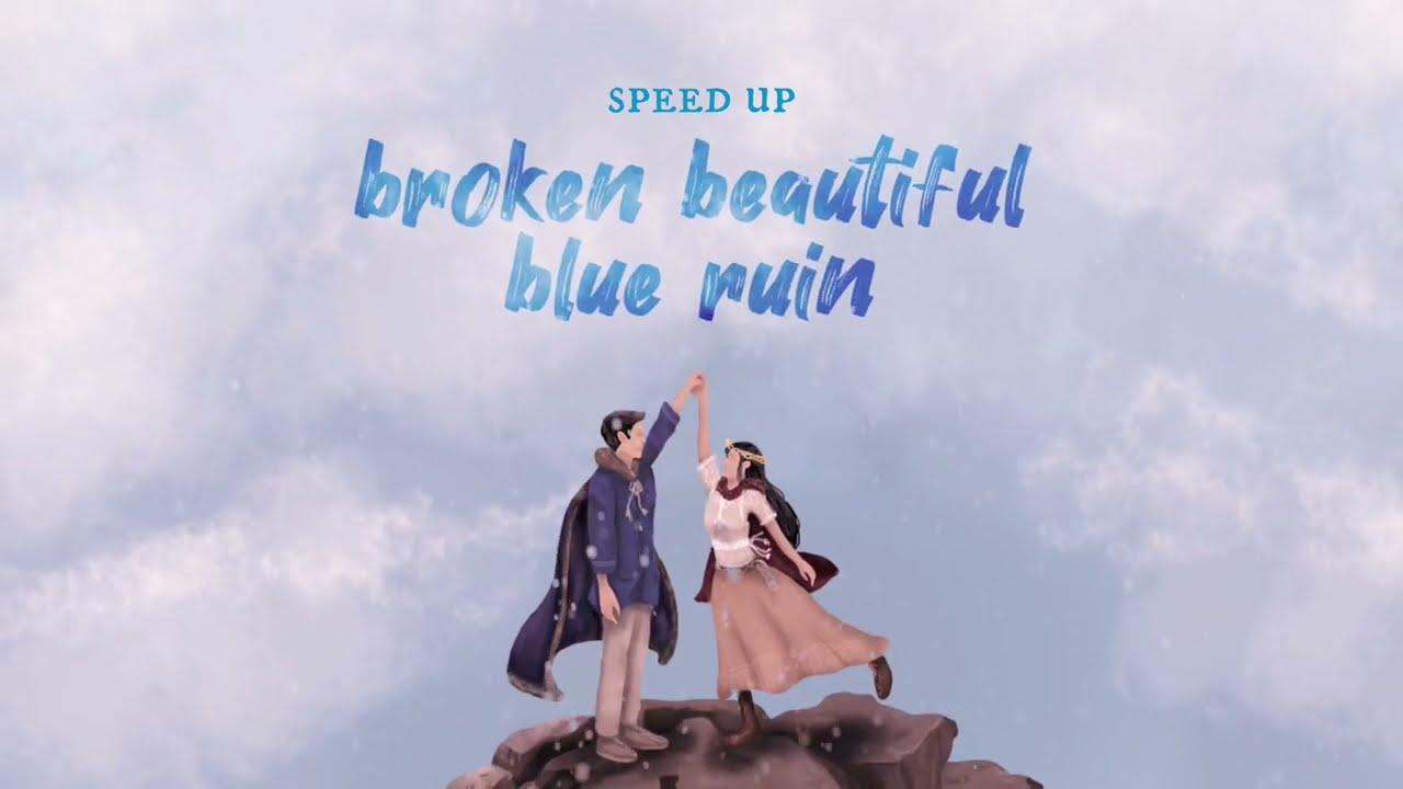 Mighfar Suganda - Broken Beautiful Blue Ruin | Speed Up | Lyric Video