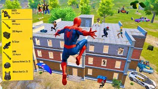 78 SOLO KILLS🔥IN TWO GAMES CRAZY RUSH IN SPIDERMAN MODE | pubg mobile bgmi