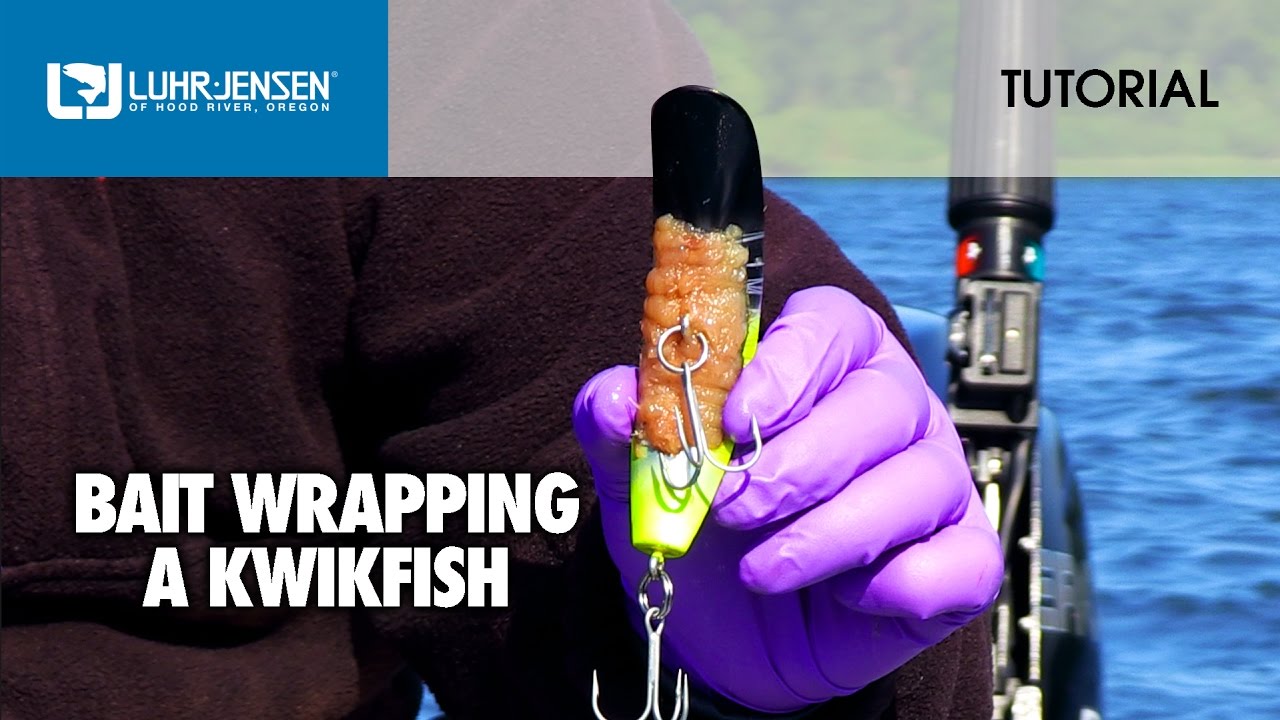 How to bait wrap a Kwikfish®: Luhr-Jensen® TECH TIPS 